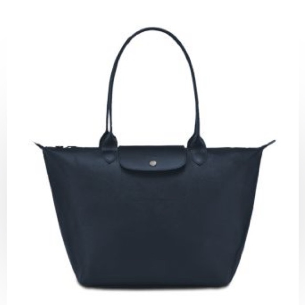 Longchamp Navy Tote Bag